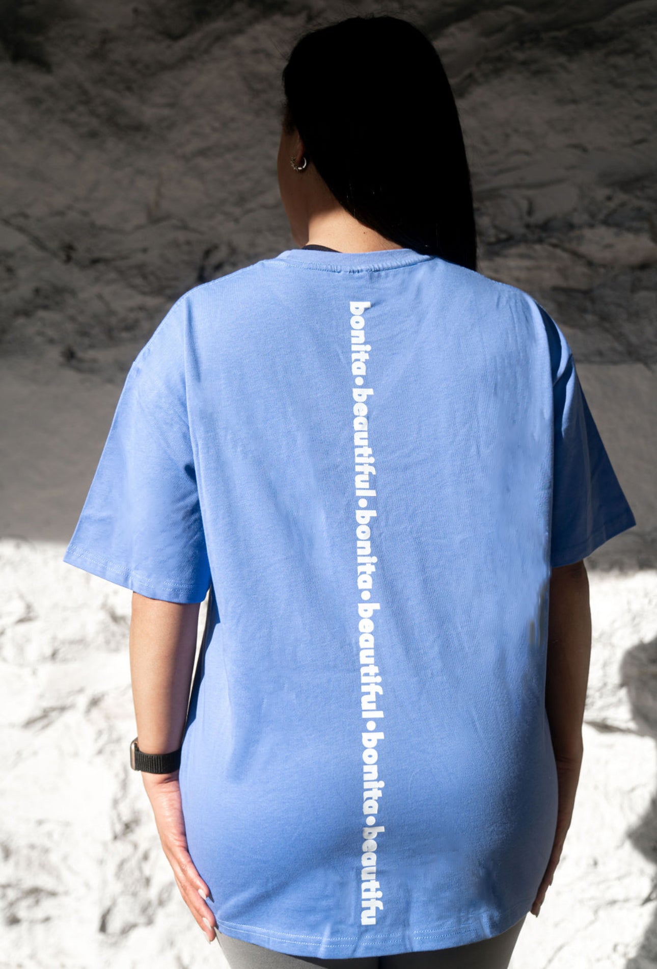 Oversized shirt - Sky Blue